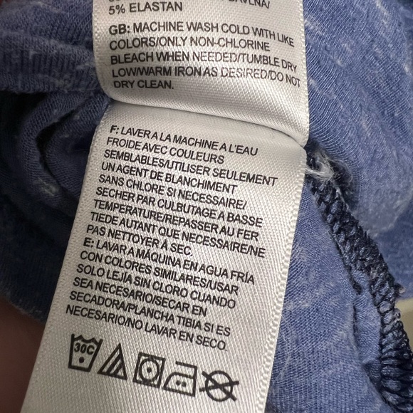 North Face Two-tone Blue Sleeveless Racerback Tank Size XL - Picture 6 of 9